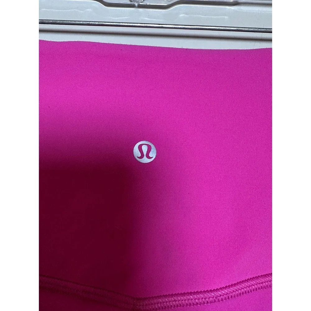 lululemon athletica Magenta High-Rise Leggings with Side Pockets